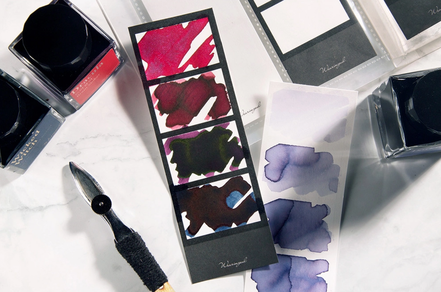 Four Photos Colour Swatch Sheets - Black