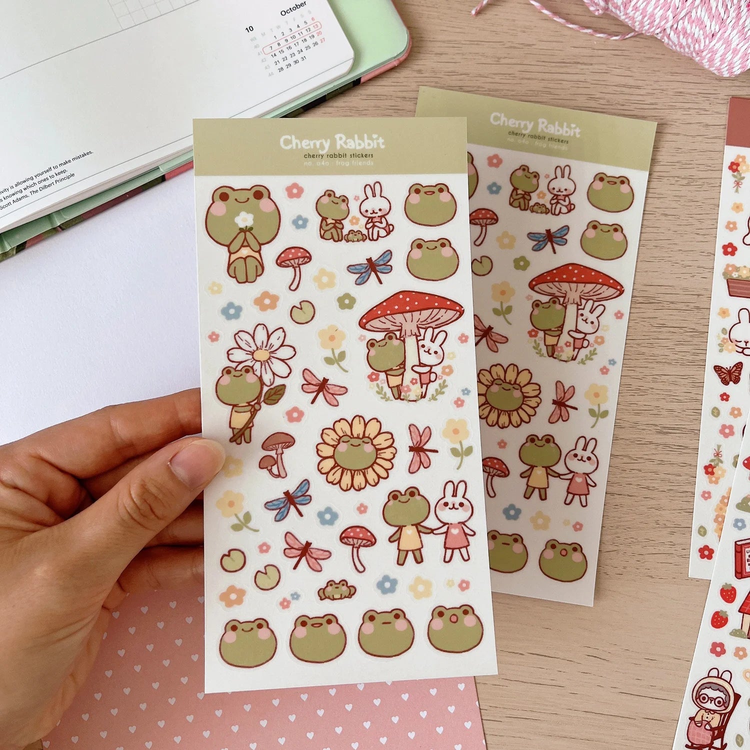 Frog Friends - Sticker Sheet