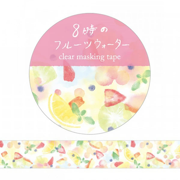Fruit Water Clear Masking Tape