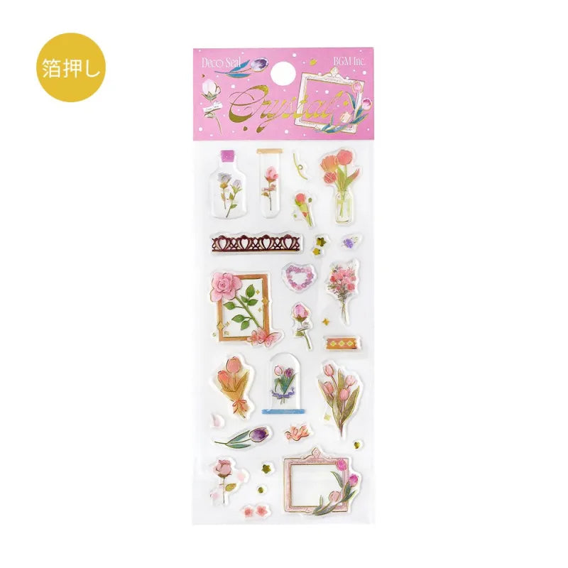 Garden Crystal Stickers