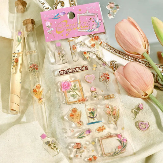 Garden Crystal Stickers