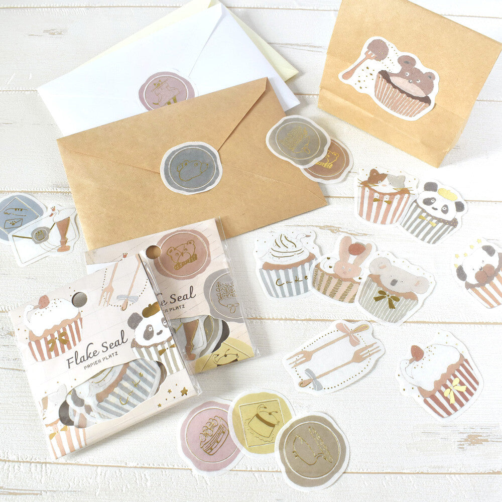 Gold Foil Sealing Stamp Flake Seal - Papier Platz x Shoichiro Tobimatsu