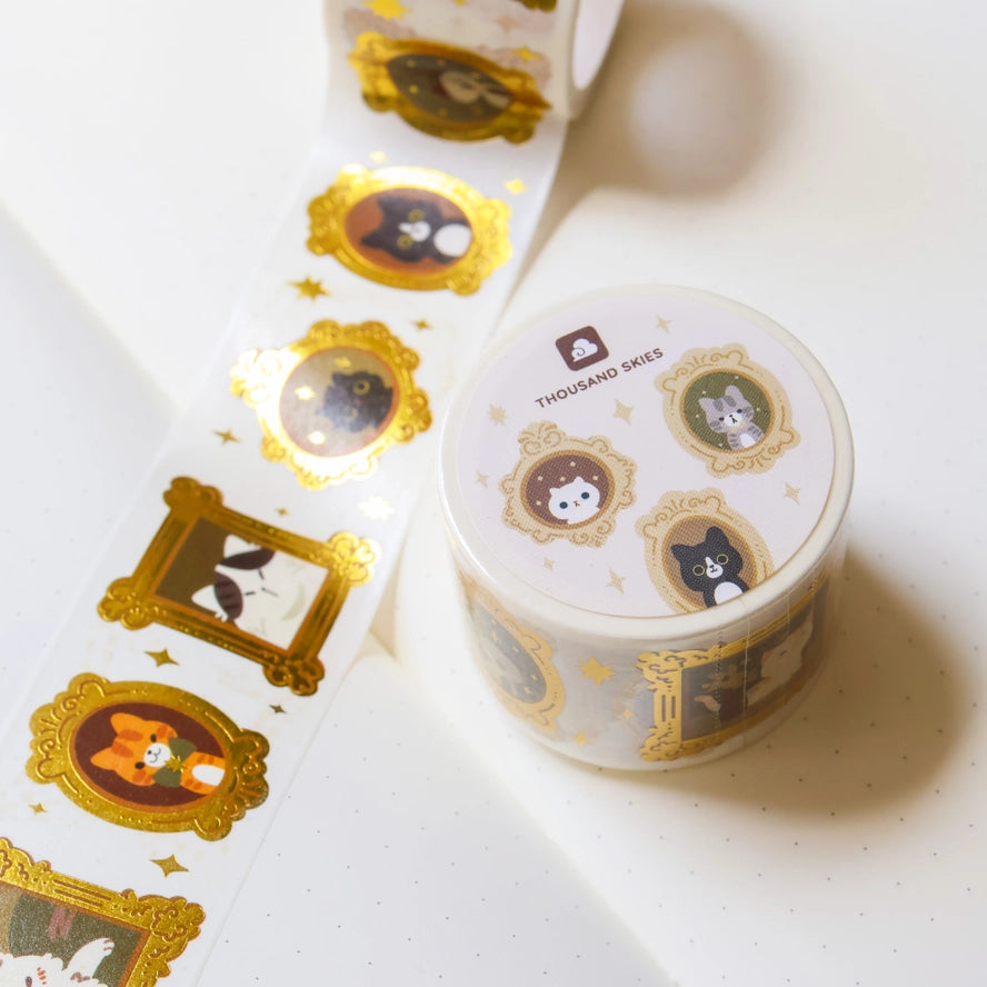 Grand Meowster Gallery (Foil) Washi Tape