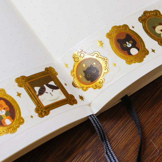 Grand Meowster Gallery (Foil) Washi Tape