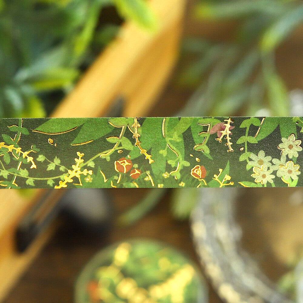 Midori no Komichi Foil-stamped Washi Tape