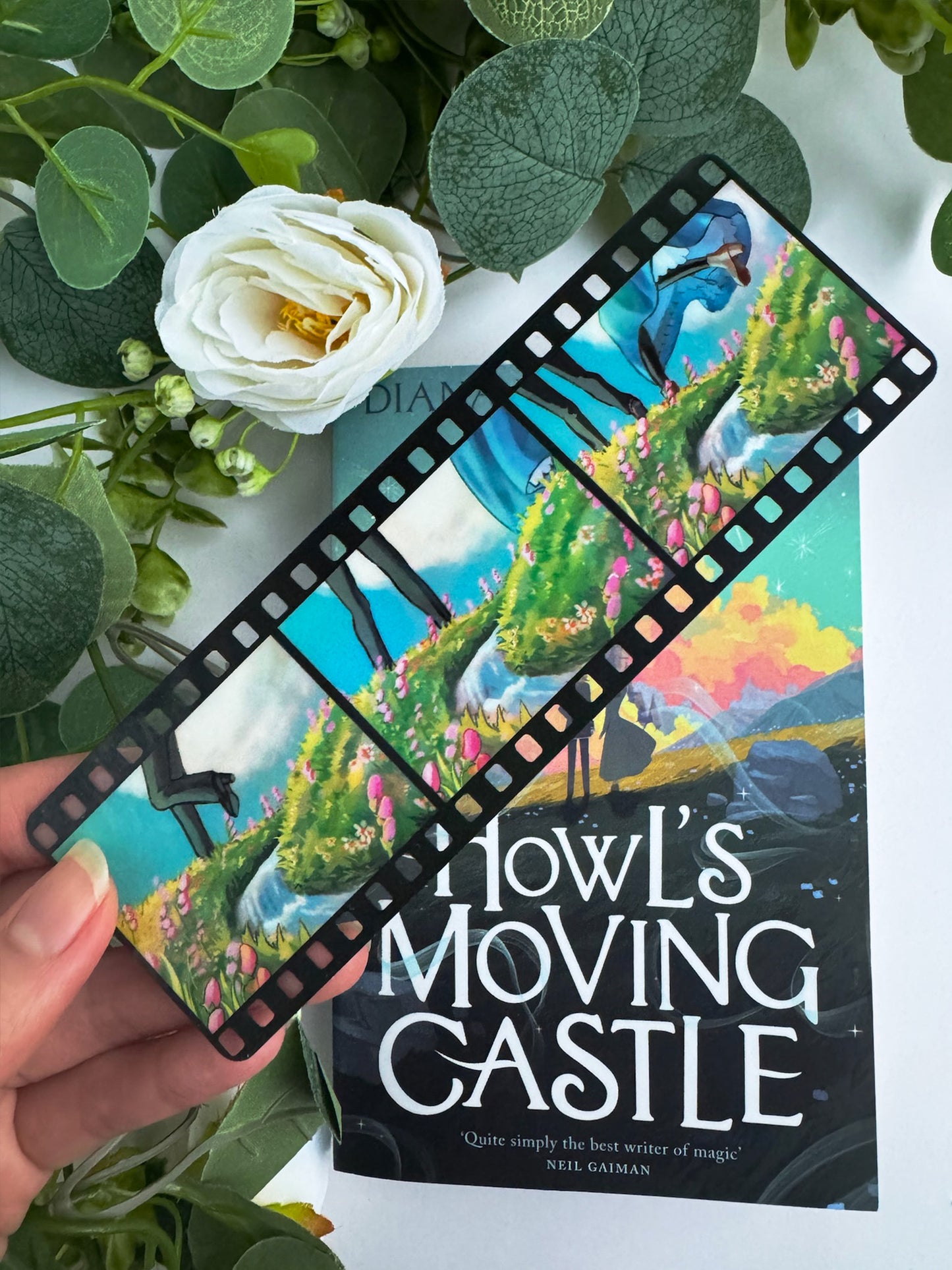 Ghibli Movie Reel Bookmarks - Flower Fields