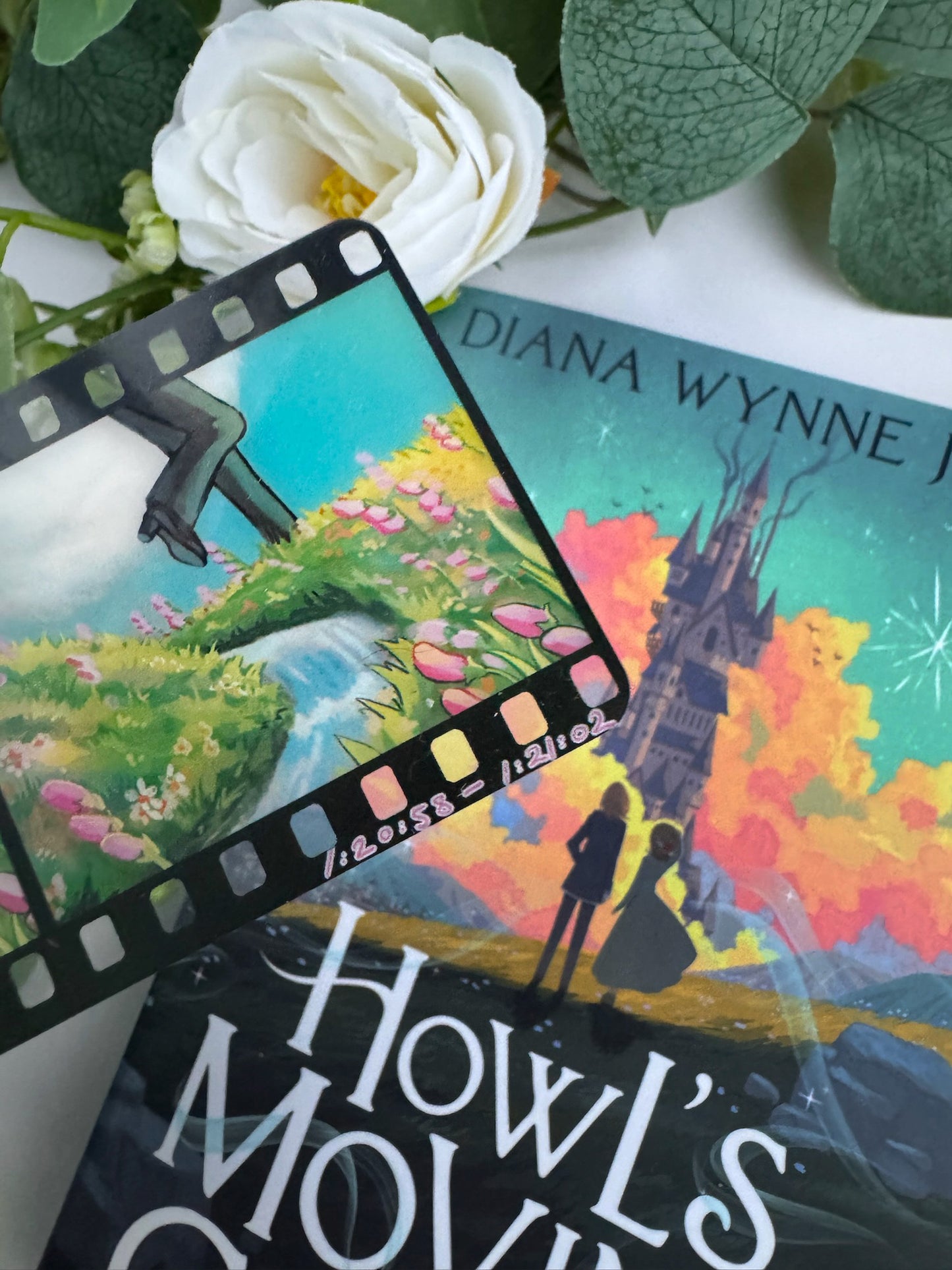 Ghibli Movie Reel Bookmarks - Flower Fields