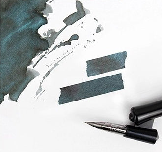 Ink Masking Tape - Half Moon with Dimmed Light