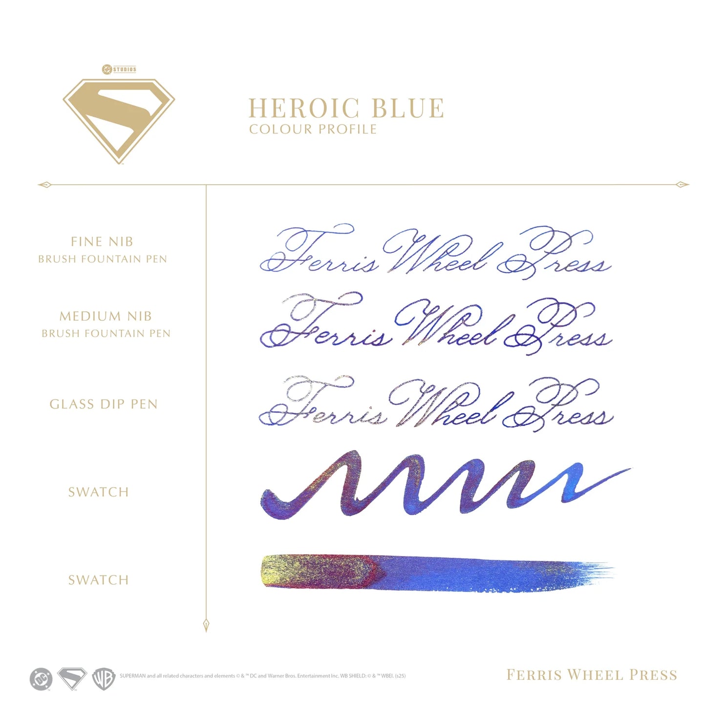 Heroic Blue (Superman| Warner Bros)