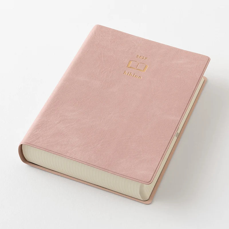 2027 Hibino Diary A6 - Pink