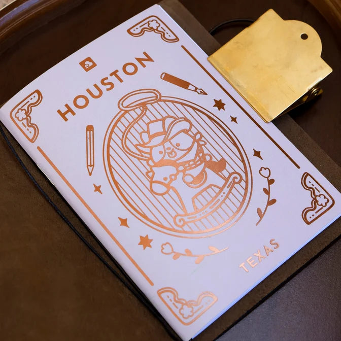 Limited Edition - Houston Corgi Cowboy Passport Journal