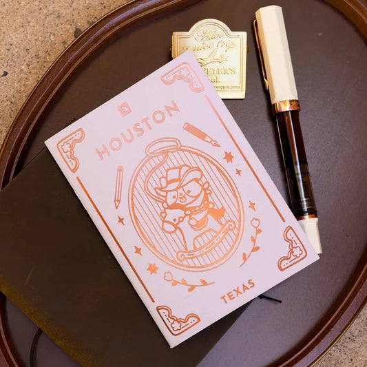 Limited Edition - Houston Corgi Cowboy Passport Journal