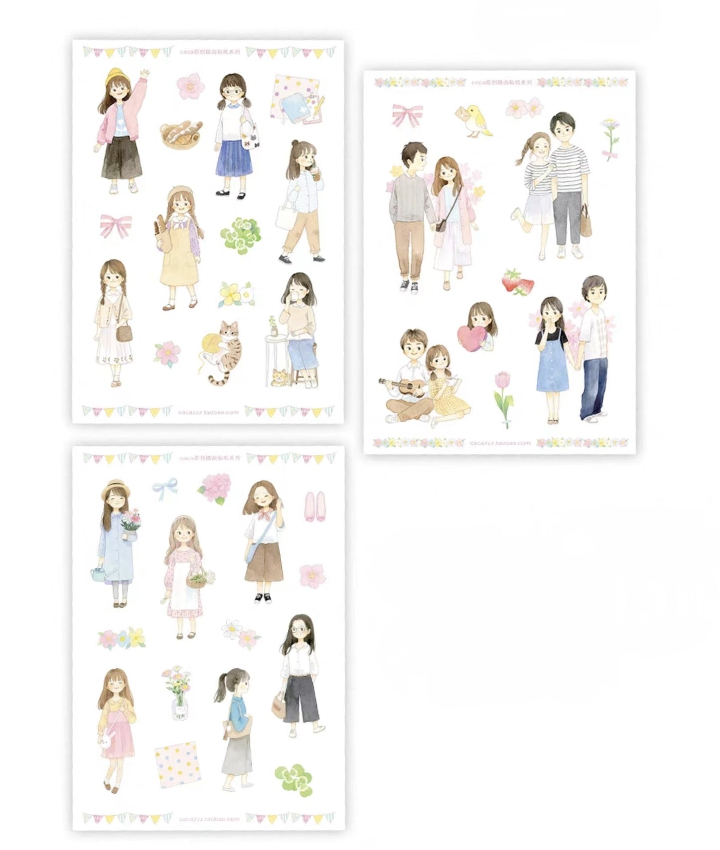 Me & Us Sticker Set