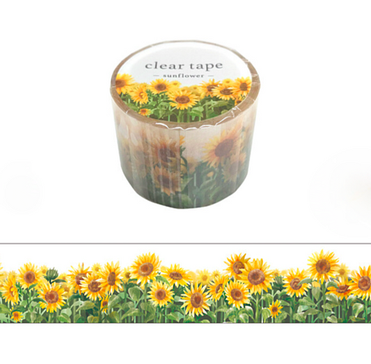 Sunflower Clear Tape