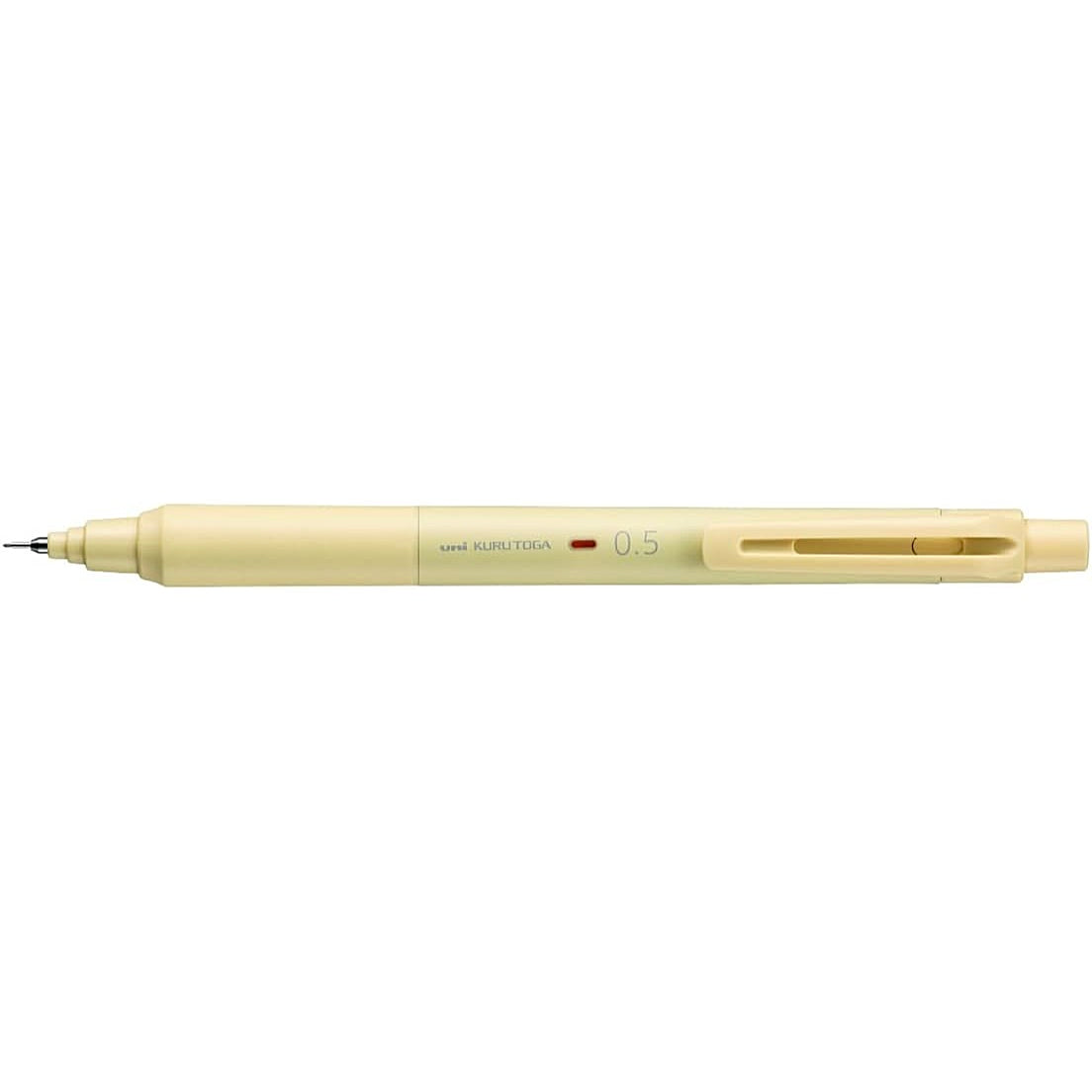 Uni Kuru Toga KS Mechanical Pencil - Cream Yellow