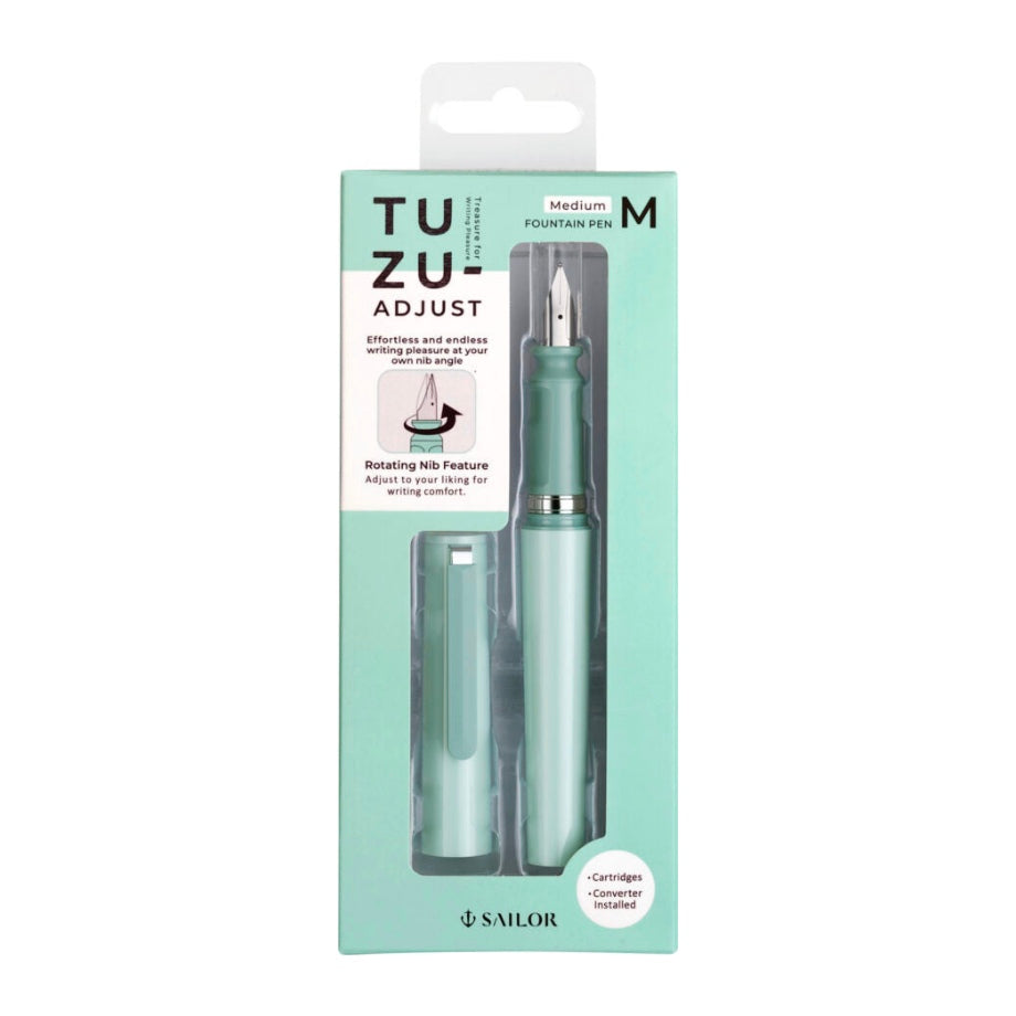 Sailor TUZU Adjust Fountain Pen - Green