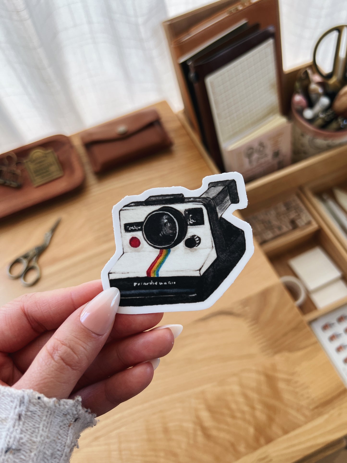 Polaroid Camera Vinyl Sticker