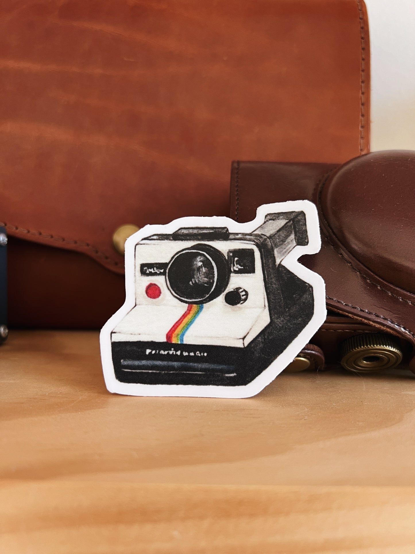 Polaroid Camera Vinyl Sticker