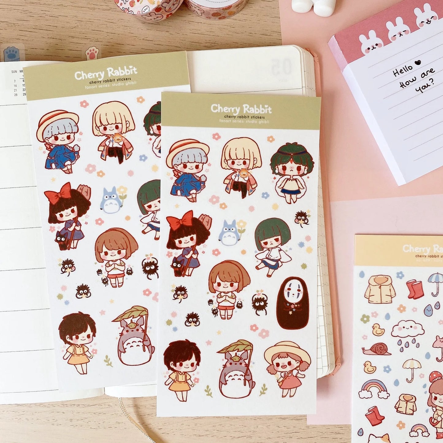 Studio Ghibli Sticker Sheet