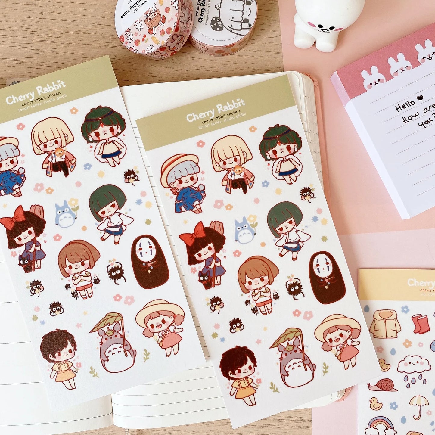 Studio Ghibli Sticker Sheet