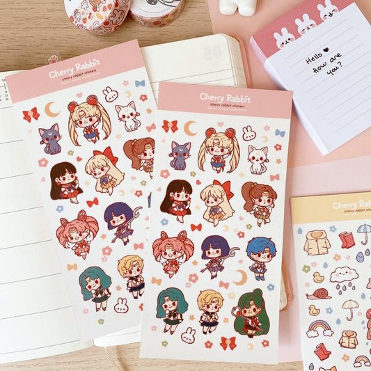 Sailormoon Sticker Sheet