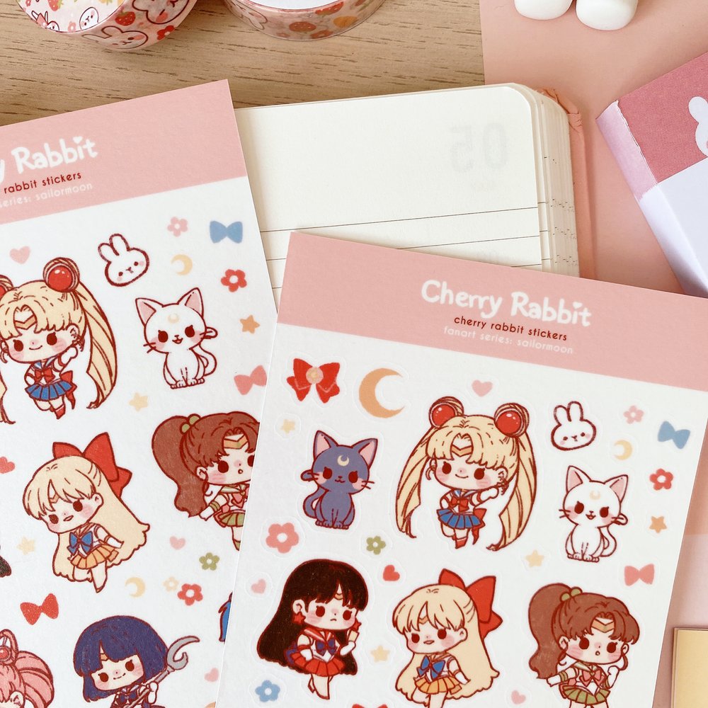 Sailormoon Sticker Sheet