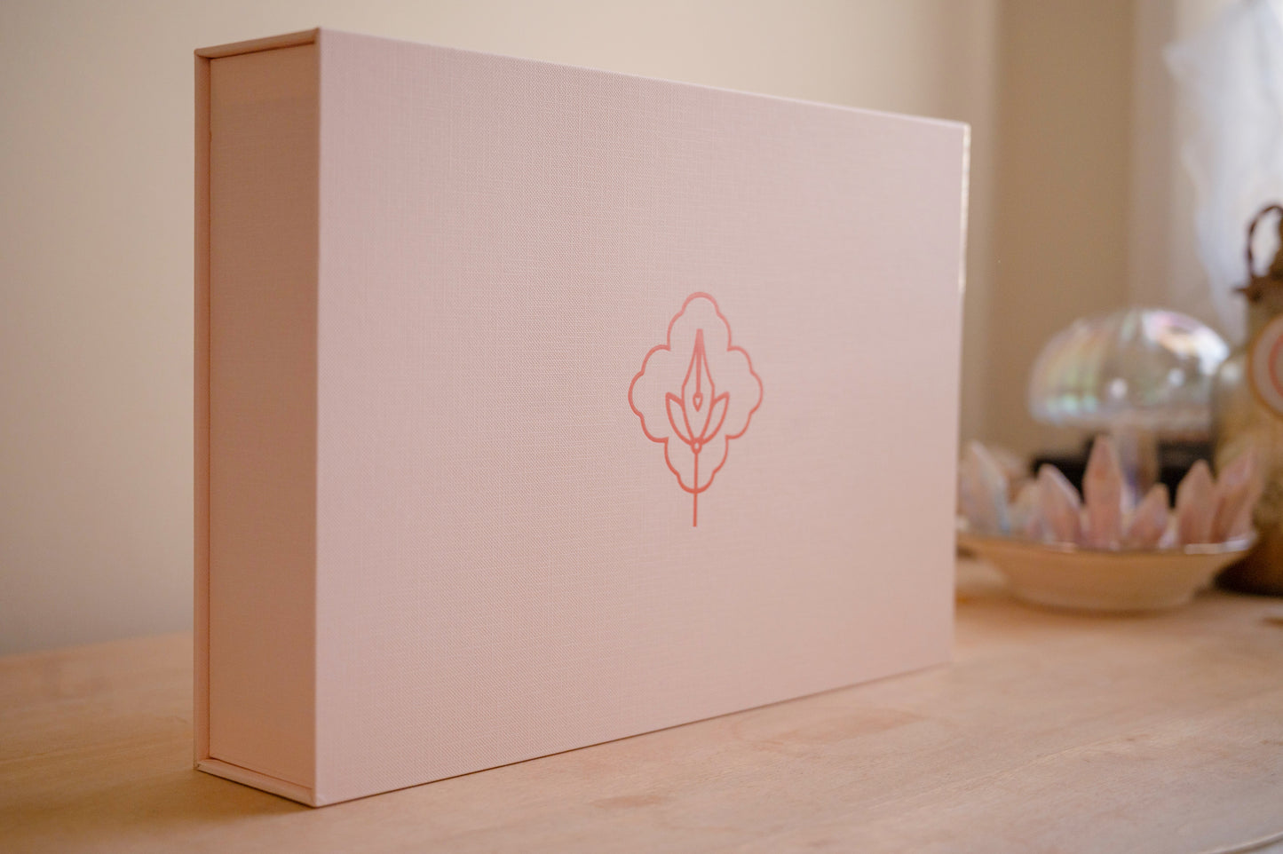 Fountain Pen Tray - Purple Hydrangea