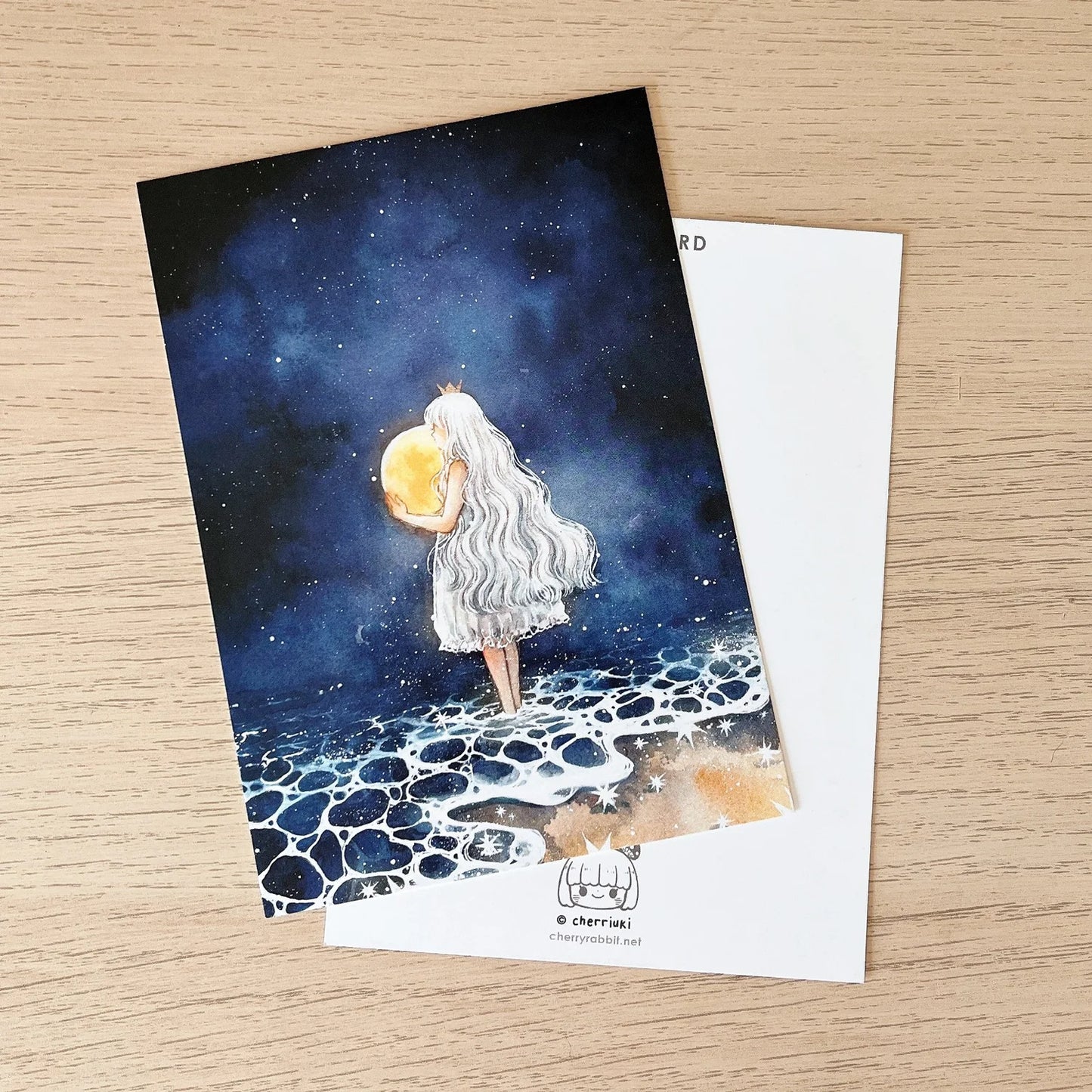 Starry Night Collection - Dear Moon Postcard