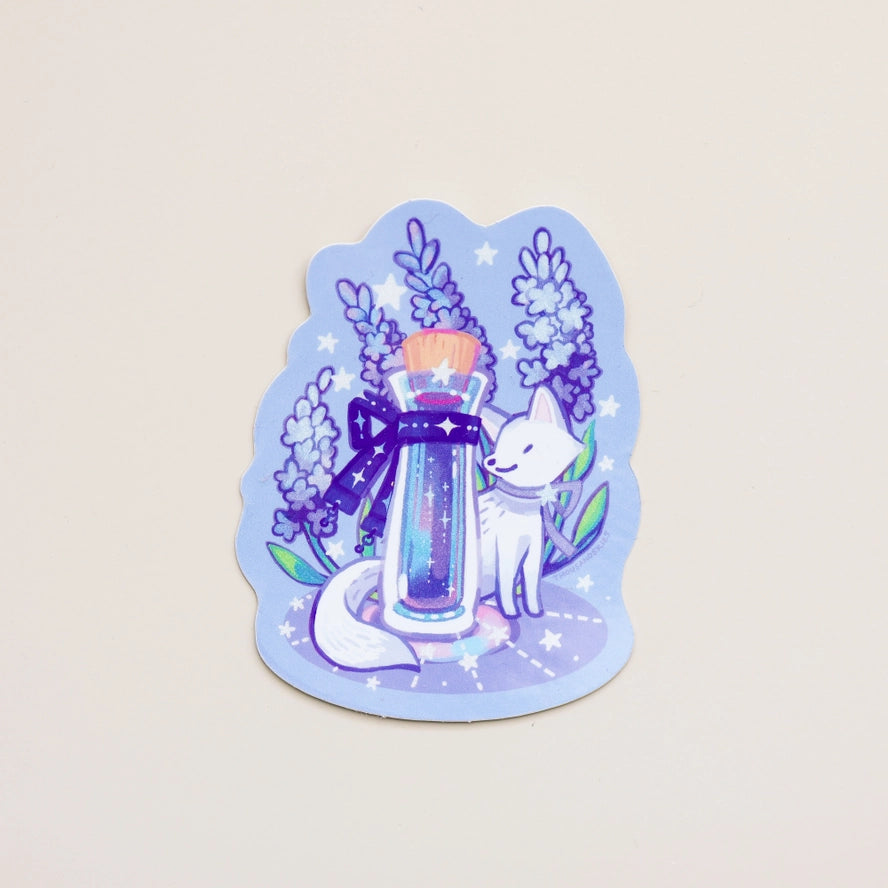 Ink Potion - Icy Lavender Vinyl Sticker (Holographic)