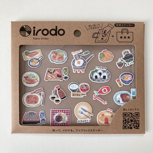 Japanese Food Fabric Sticker - Hankodori