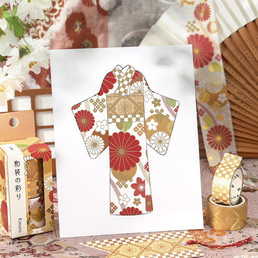 Japanese Kimono Washi Tape Set - Gorgeous