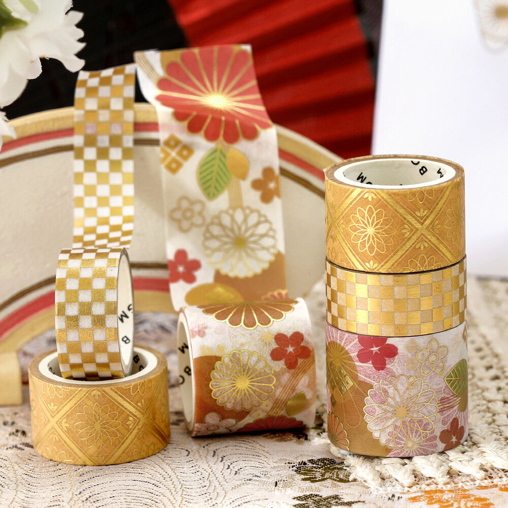 Japanese Kimono Washi Tape Set - Gorgeous