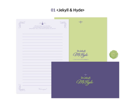 World Literature Letter Set - Dr.Jekyll and Mr.Hyde (5 sets)
