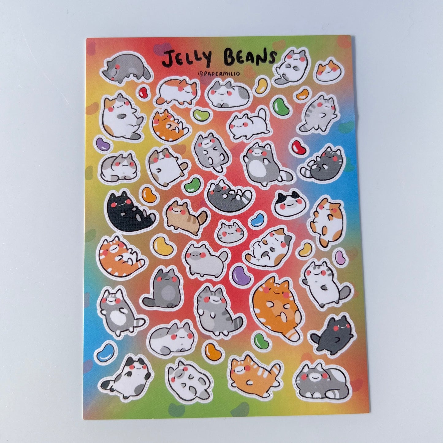 Purple Beans Sticker Jelly Beans Sticker Sheet – Soe & Soe