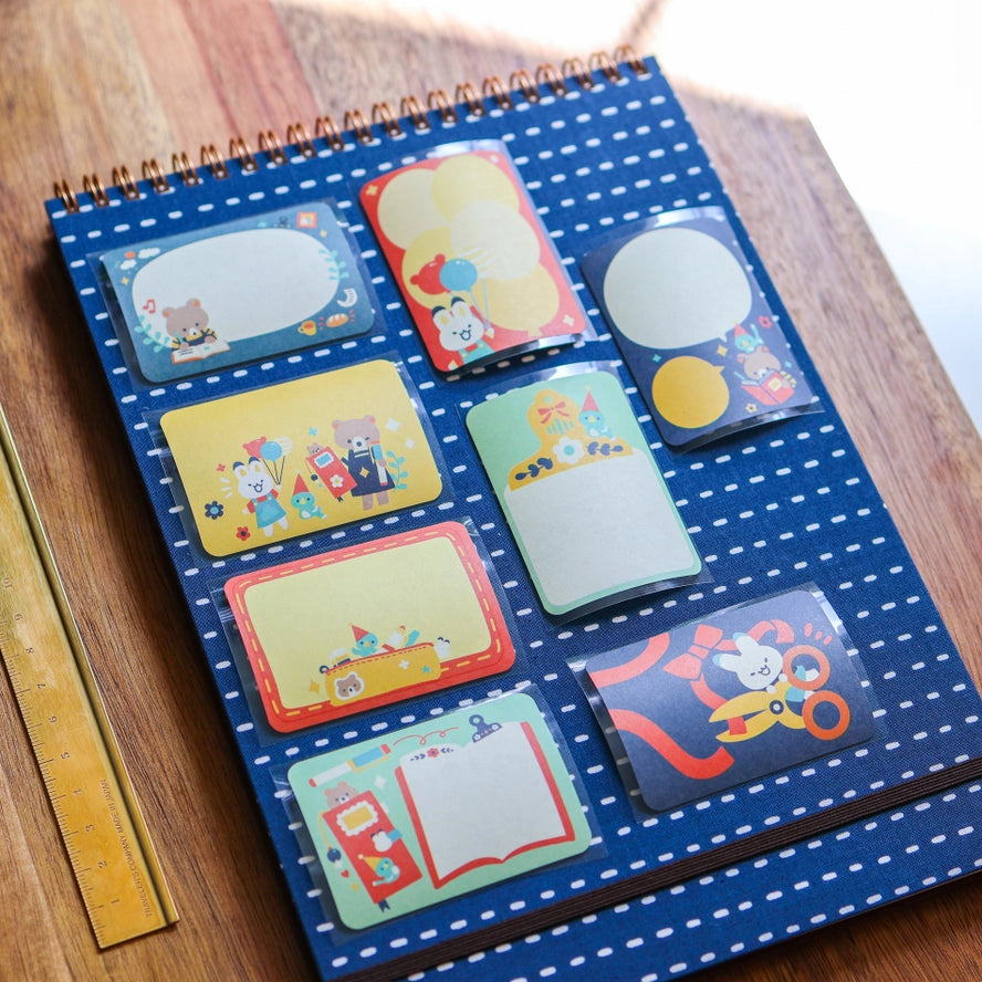 Journal and Craft Paper Roll Labels