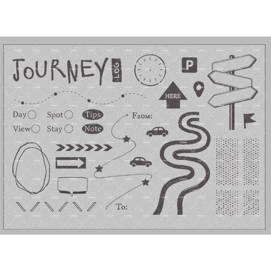Journey Clear Stamp
