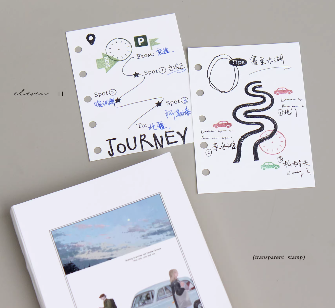 Journey Clear Stamp