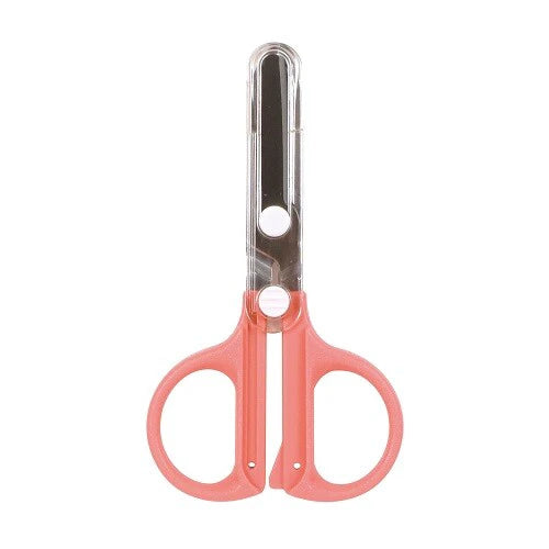 Kutsuwa Compact scissors with integrated cap