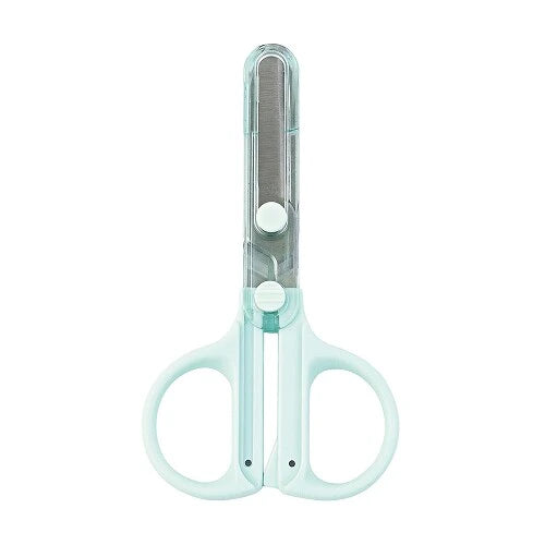 Kutsuwa Compact scissors with integrated cap