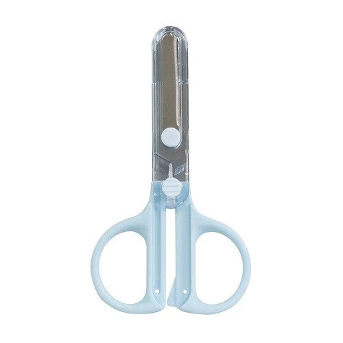 Kutsuwa Compact scissors with integrated cap