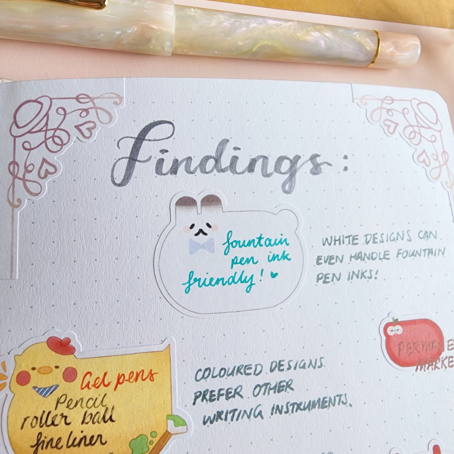 Noteable Bubbles Sticker Sheet