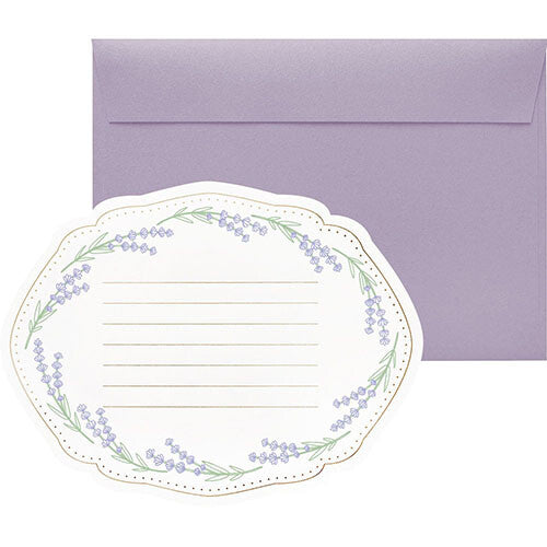 Lavender Charme Letter Set