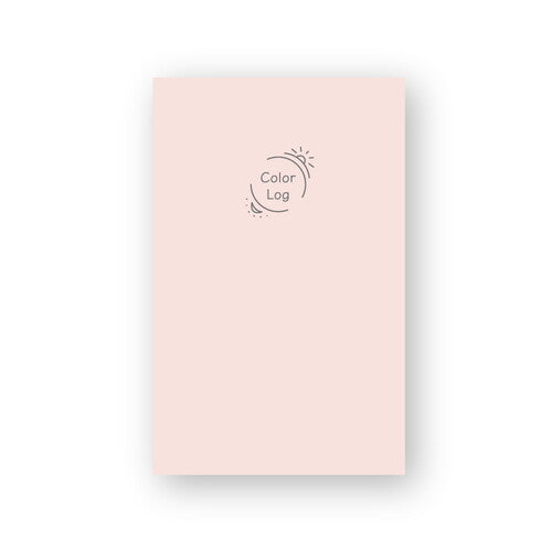 Nakabayashi Log Notebook A6 Slim Dot - Pink
