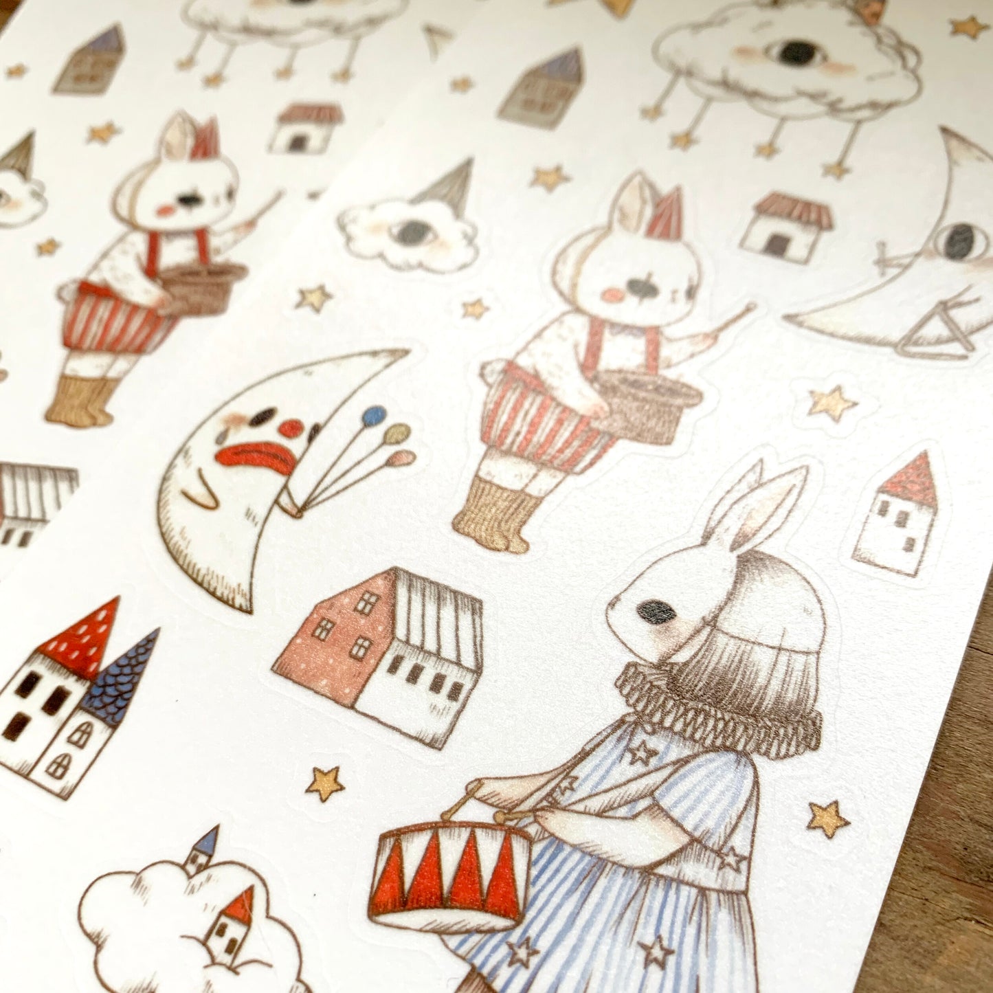 Little Parade Washi Sticker Sheet