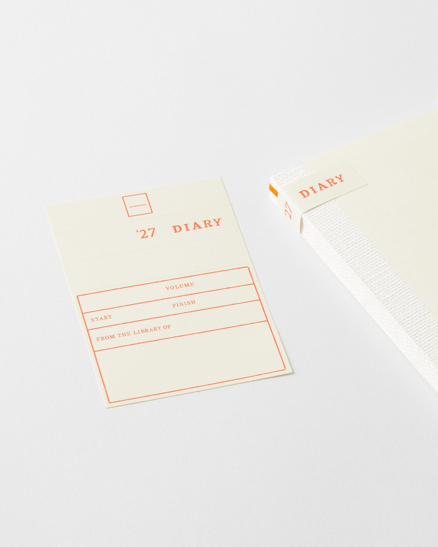 MD Notebook Diary A5 (2027) Monthly Block + Memo