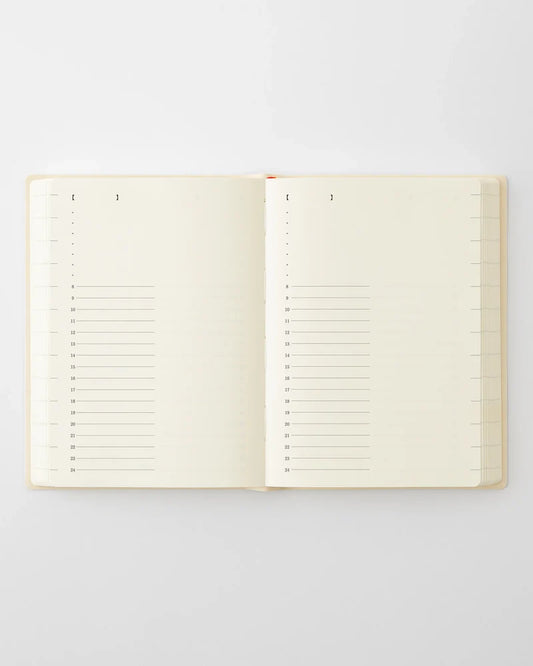 MD Notebook Diary Monthly Block + 1 Day 1 Page 2027 - A5