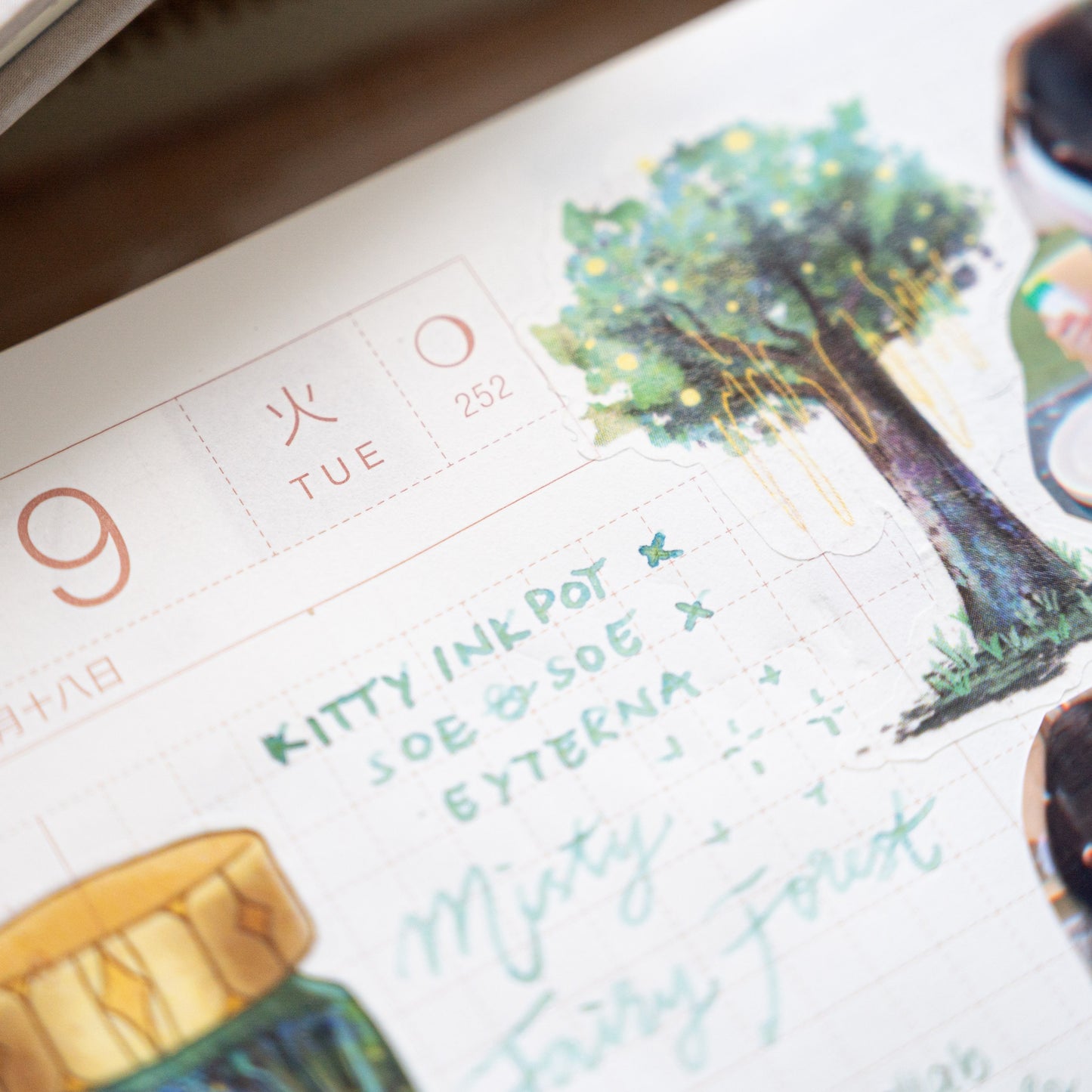 [Exclusive] Misty Fairy Forest Sticker Sheet