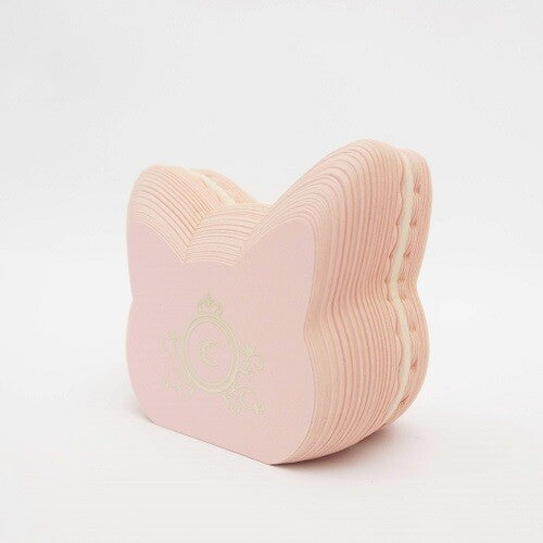 Cat Macaron Sticky Notes Pink