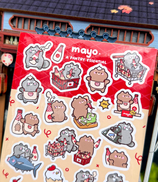 Mayo Sticker Sheet