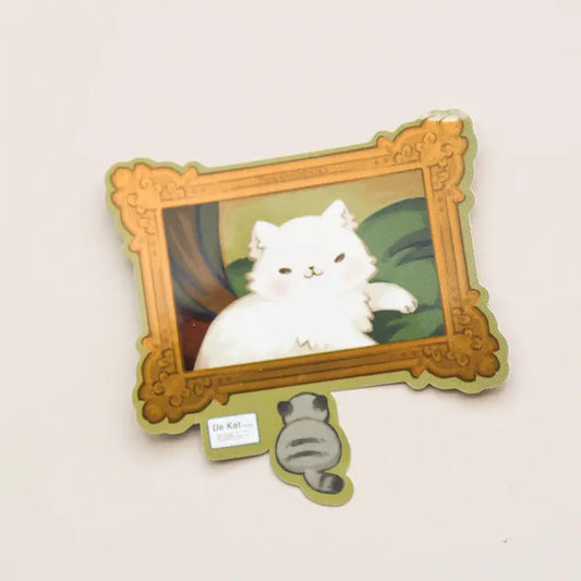 Meowster Piece Vinyl Sticker (Holographic)
